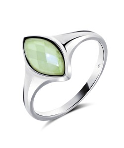 Prehnite Silver Rings NSR-2327